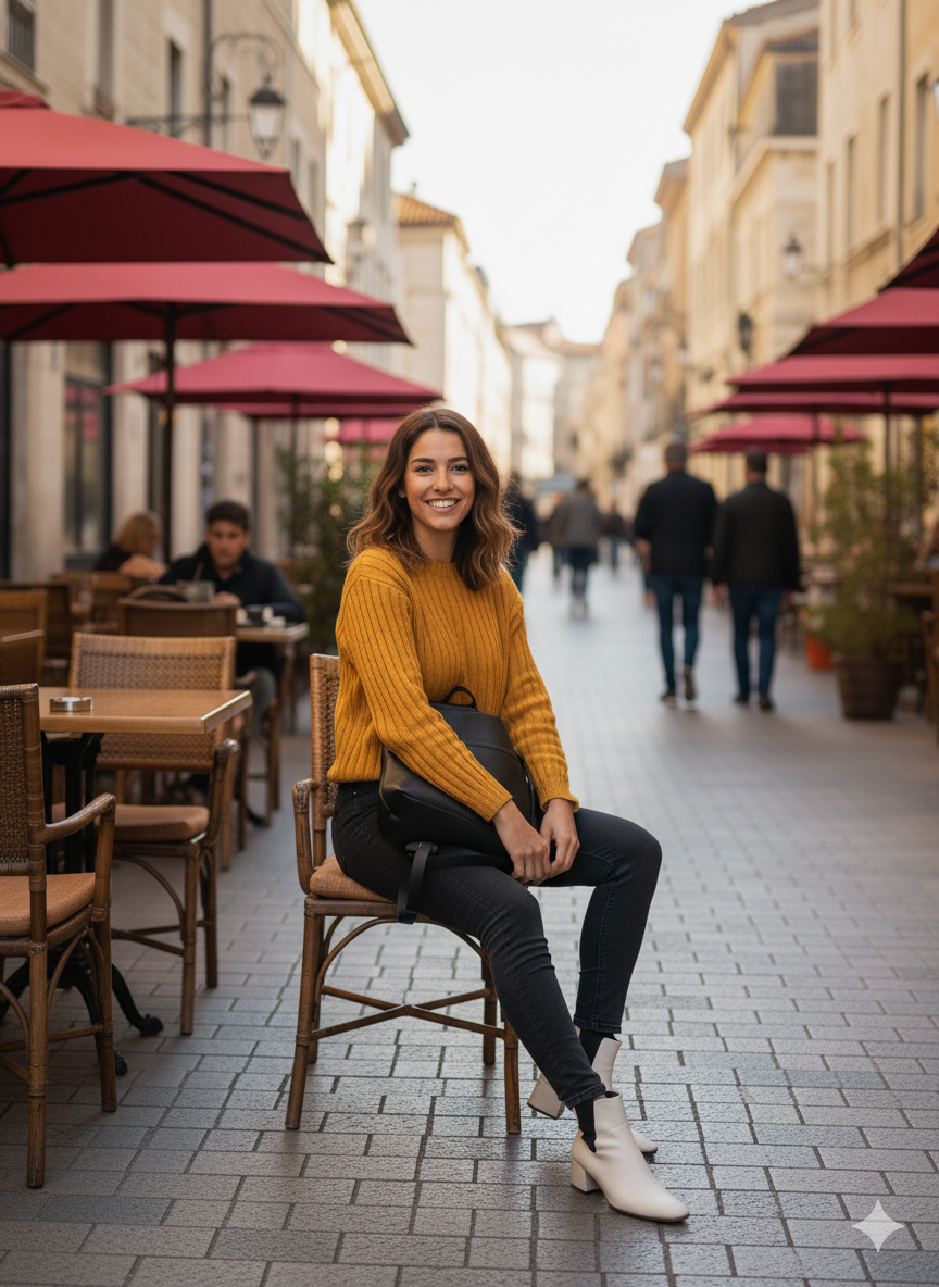 Leather Everyday Bag - Black